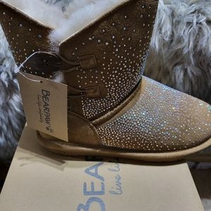 $70.00 each, Prudence Bearpaw boots. Hickory color NWT N box.